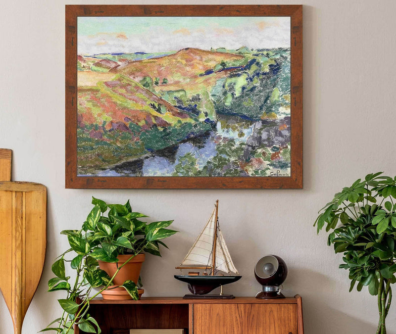 Landscape In Crozant  by Armand Guillaumin