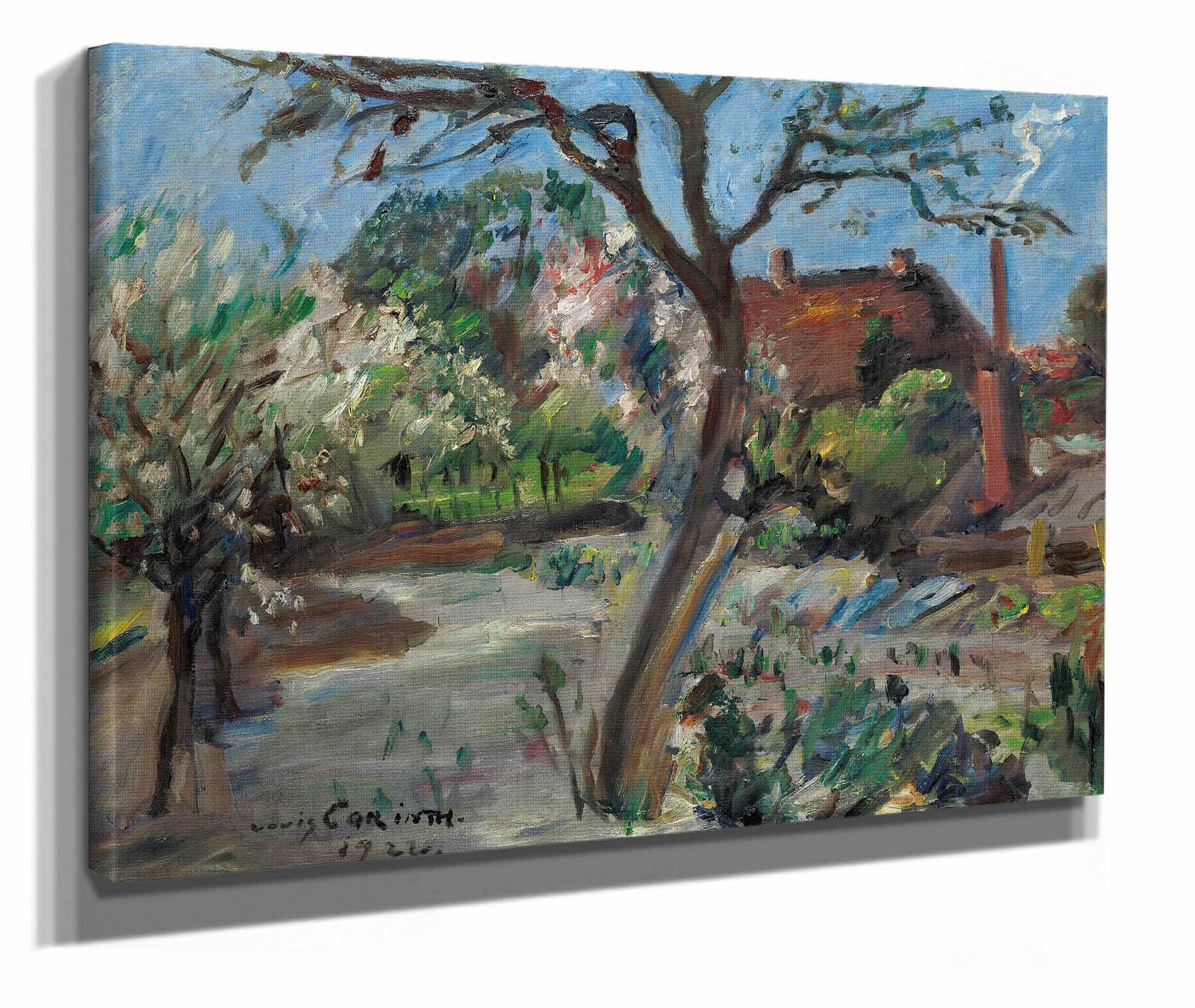 Landscape In Early Spring by Lovis Corinth