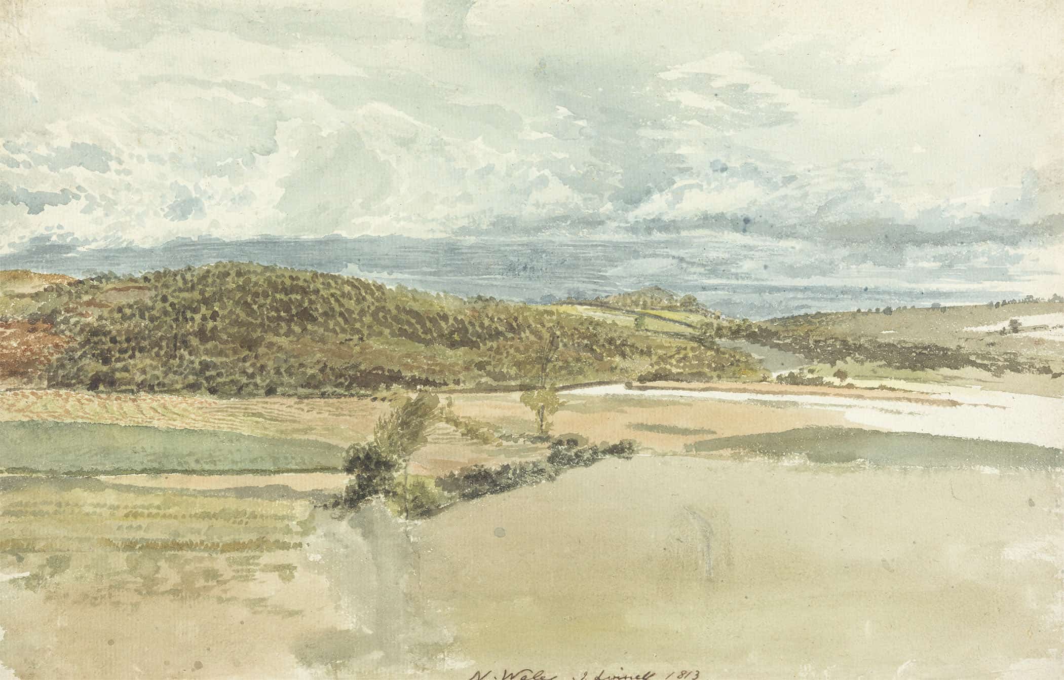 Landscape In North Wales by John Linnell
