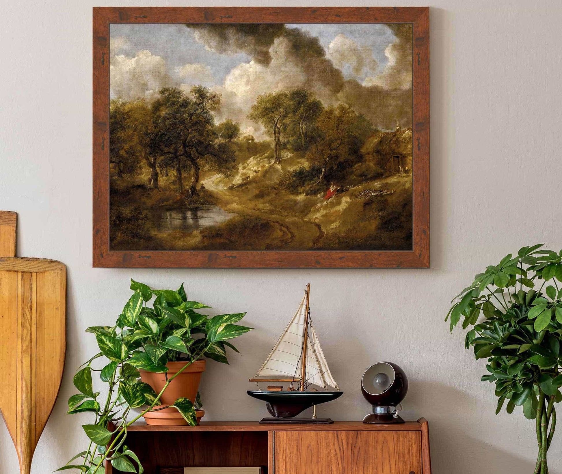 Landscape In Suffolk by Thomas Gainsborough