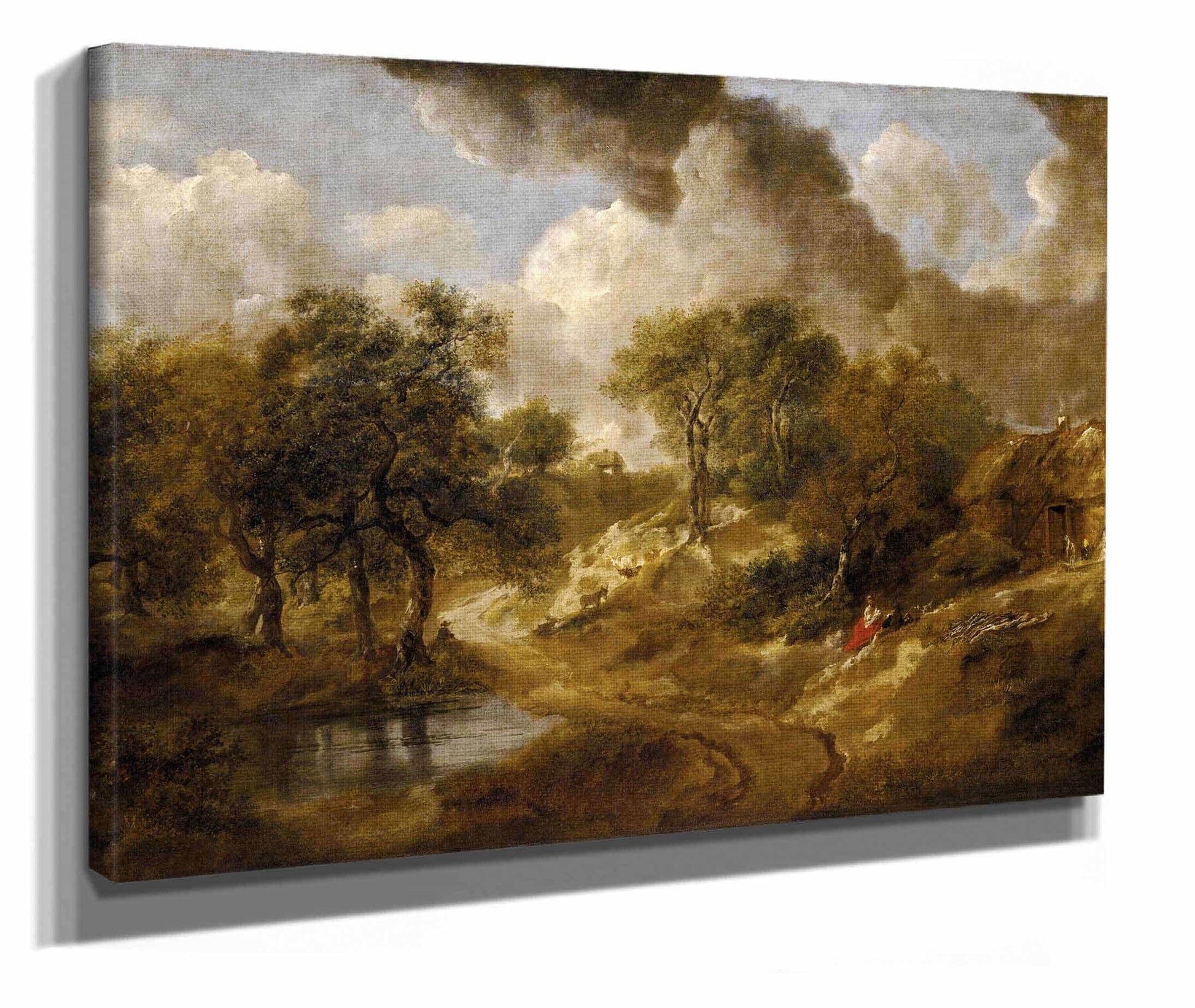 Landscape In Suffolk by Thomas Gainsborough