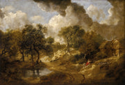 Landscape In Suffolk by Thomas Gainsborough