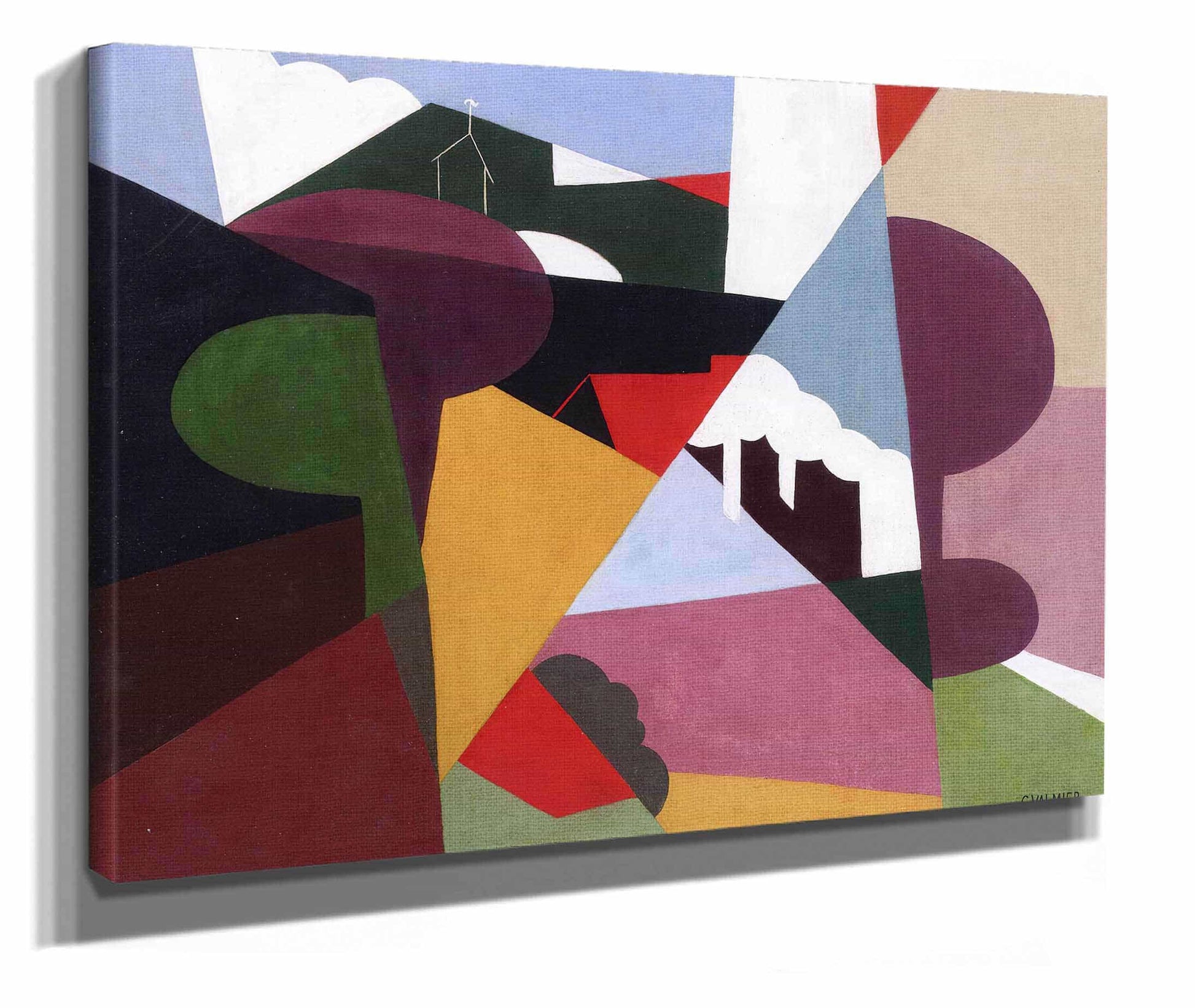 Landscape La Ciotat by Georges Valmier