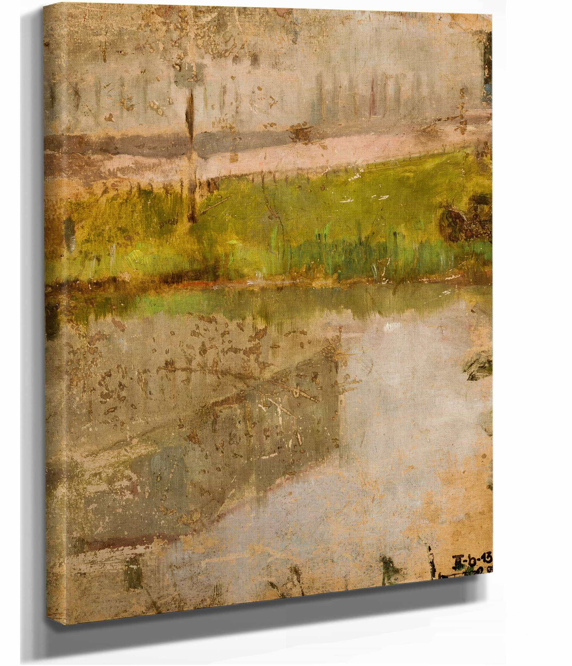 Landscape Motif After by Olga Boznanska