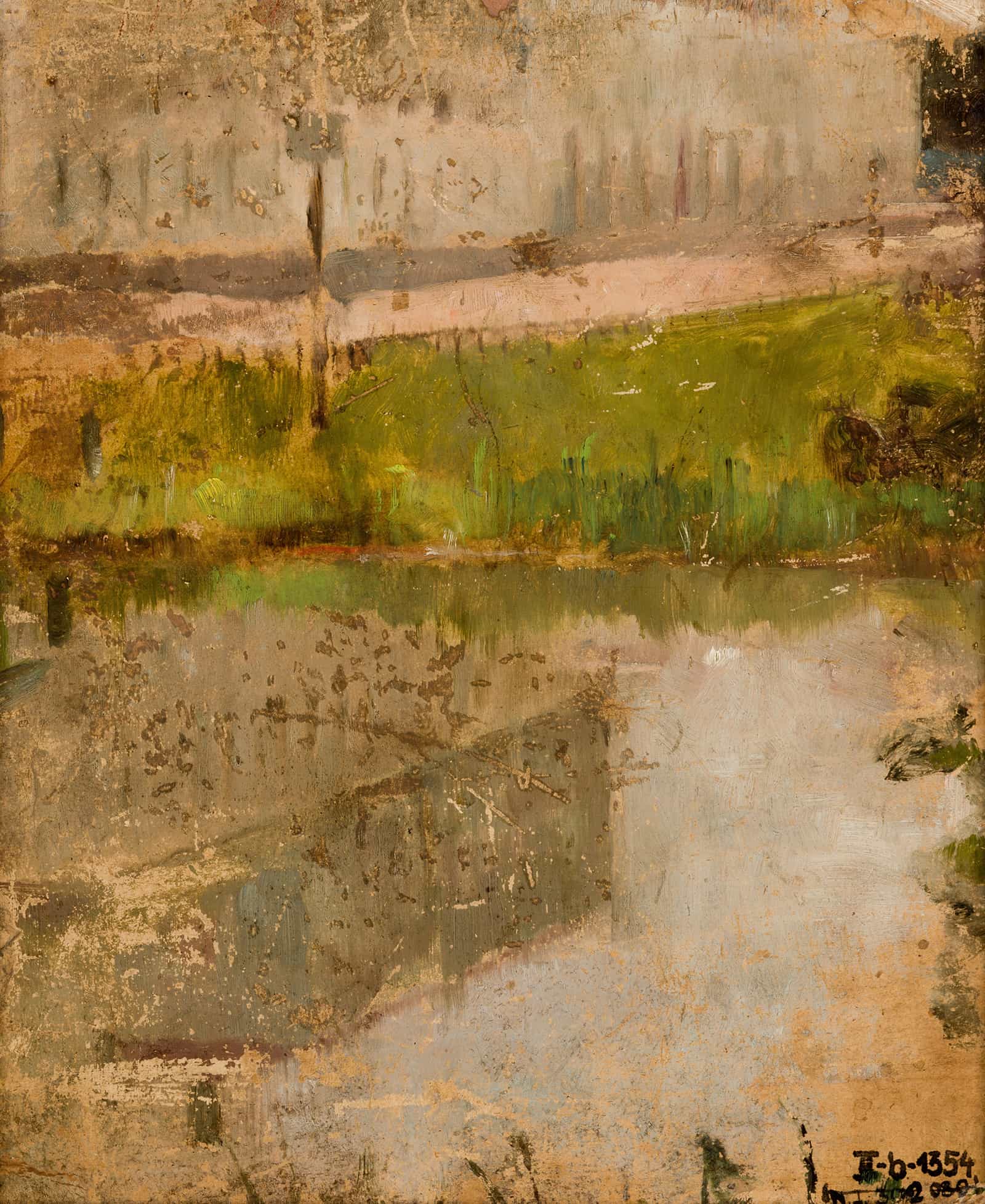 Landscape Motif After by Olga Boznanska