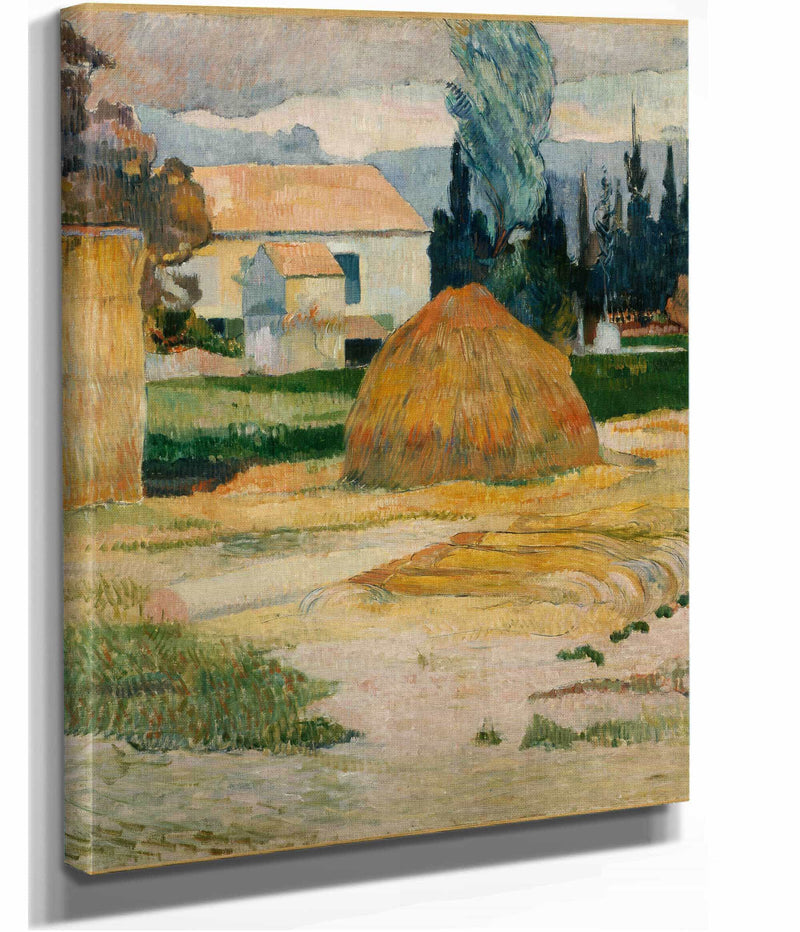 Landscape Near Arles by Paul Gauguin