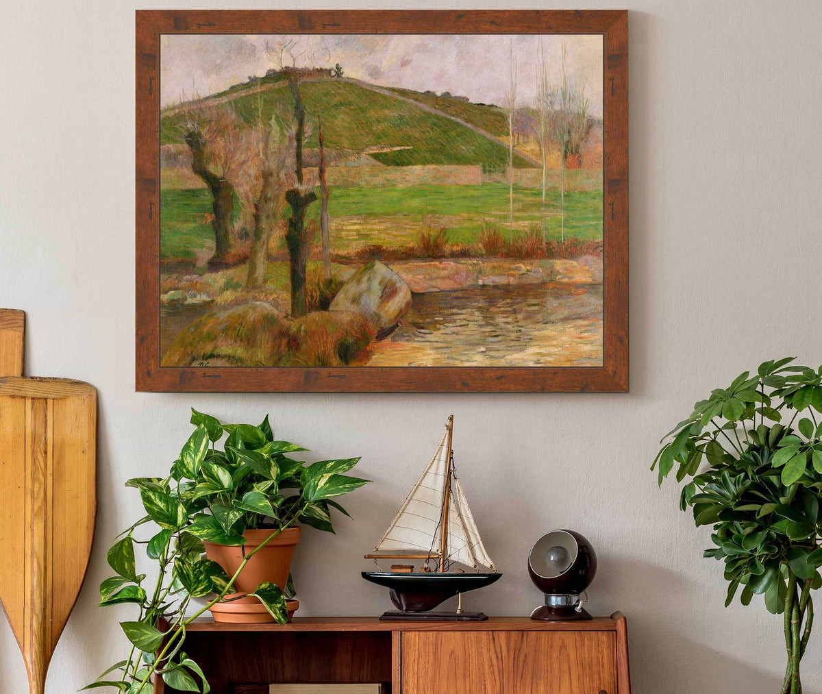 Landscape Near Pont Aven by Paul Gauguin