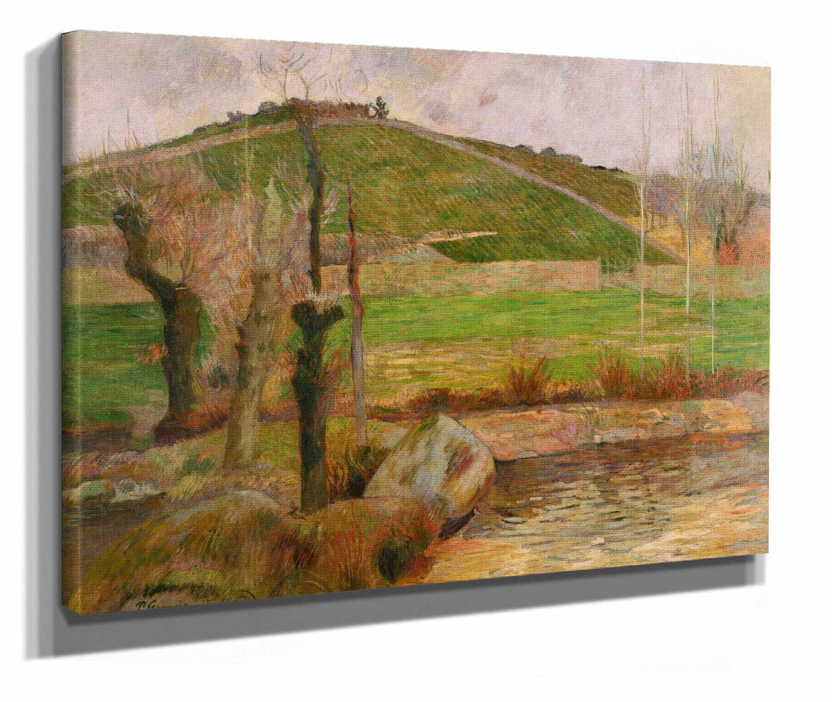 Landscape Near Pont Aven by Paul Gauguin