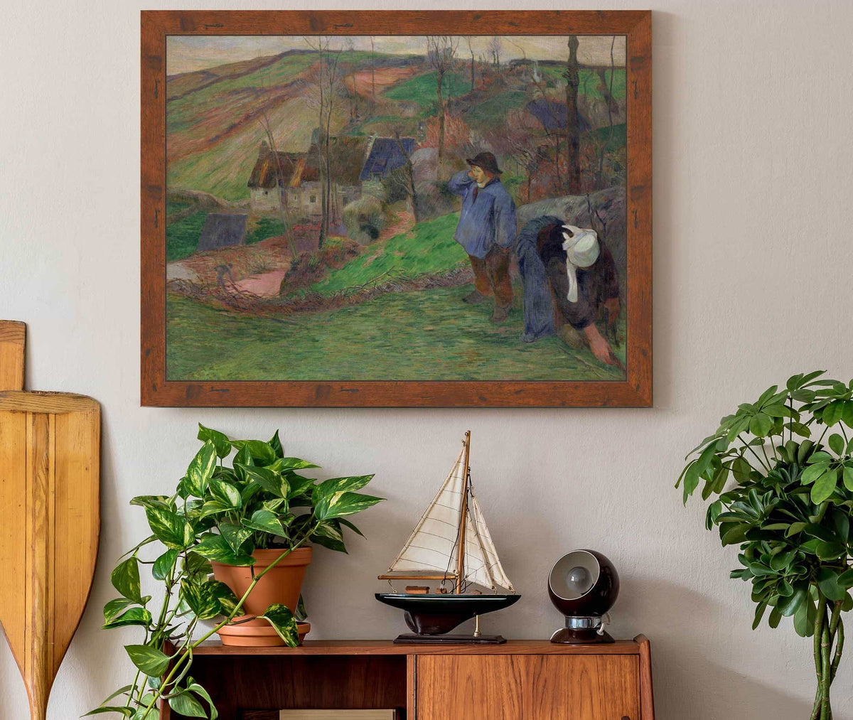 Landscape Of Brittany by Paul Gauguin