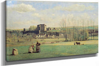 Landscape Of La Ferte Milon by Jean Baptiste Camille Corot