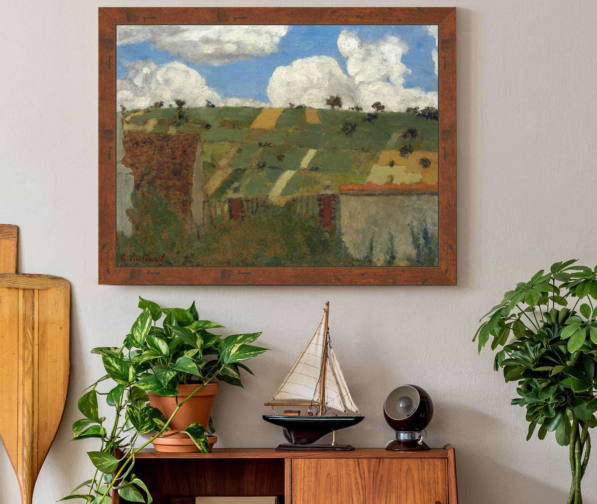 Landscape Of The Ile De France by Edouard Vuillard