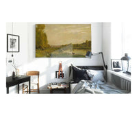 Landscape On The Oise by Charles Francois Daubigny