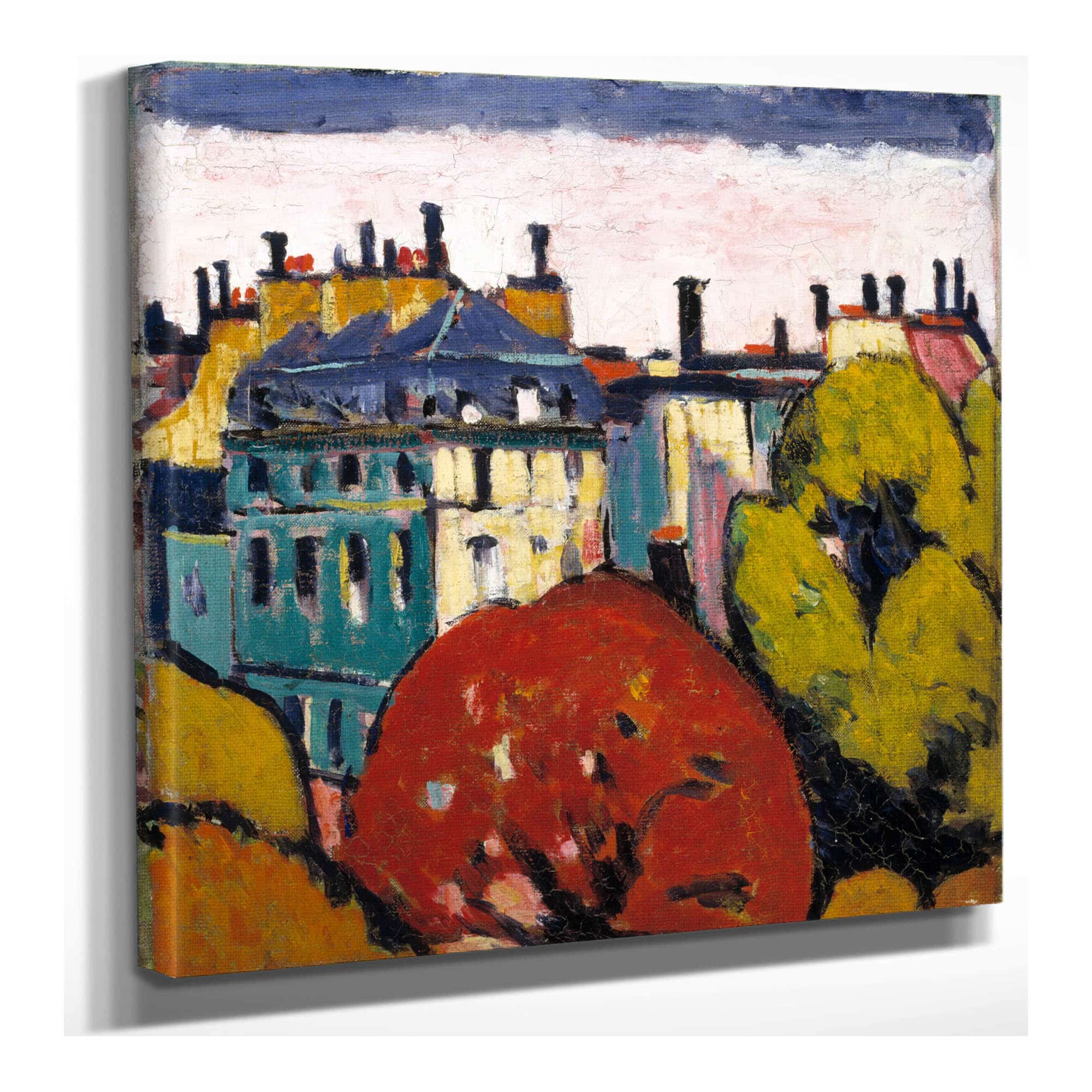 Landscape Paris by Henry Lyman Sayen