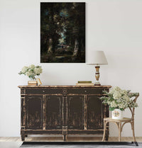 Landscape Path In The Woods by Narcisse Virgile Diaz De La Pena