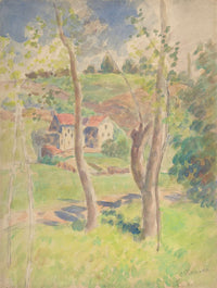 Landscape Second Half Th Century by Camille Pissarro