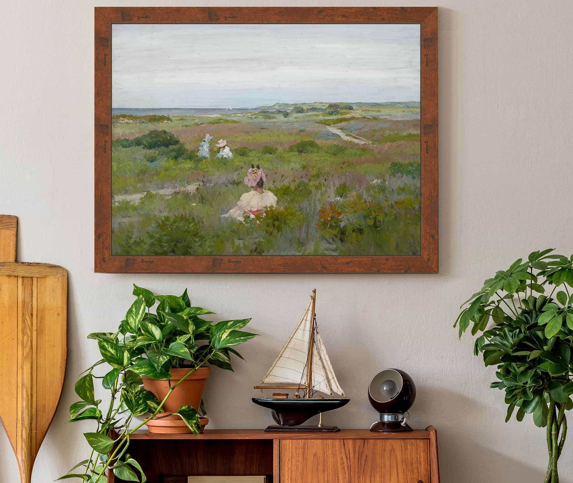 Landscape Shinnecock Long Island by William Merritt Chase