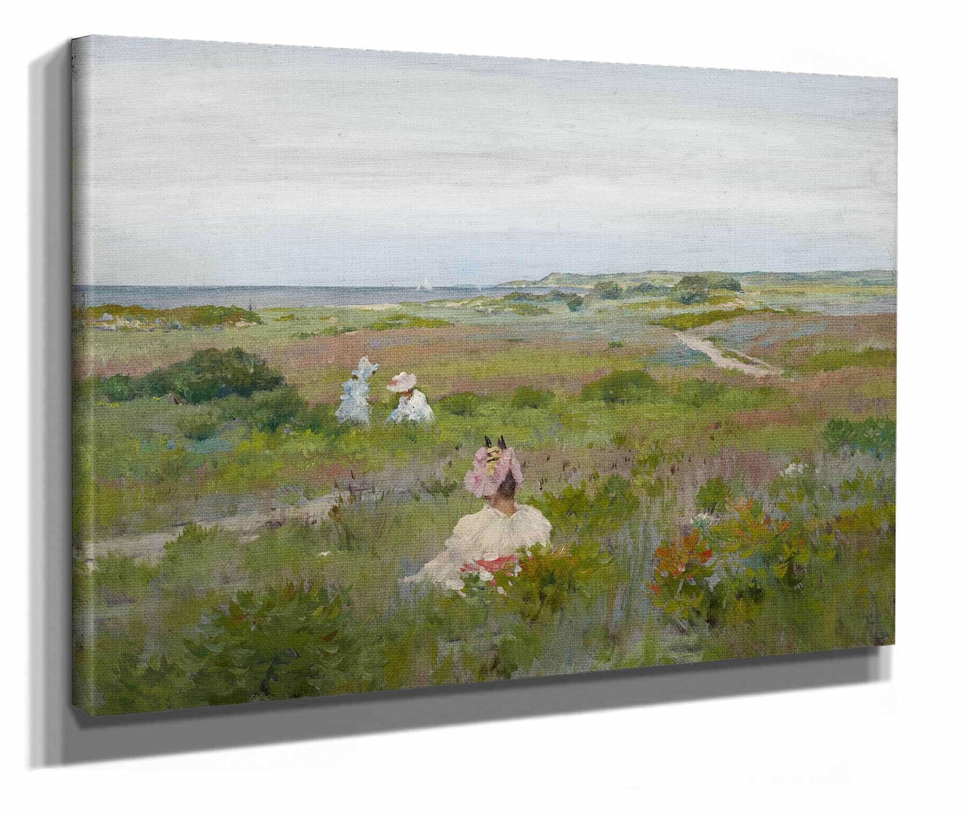Landscape Shinnecock Long Island by William Merritt Chase