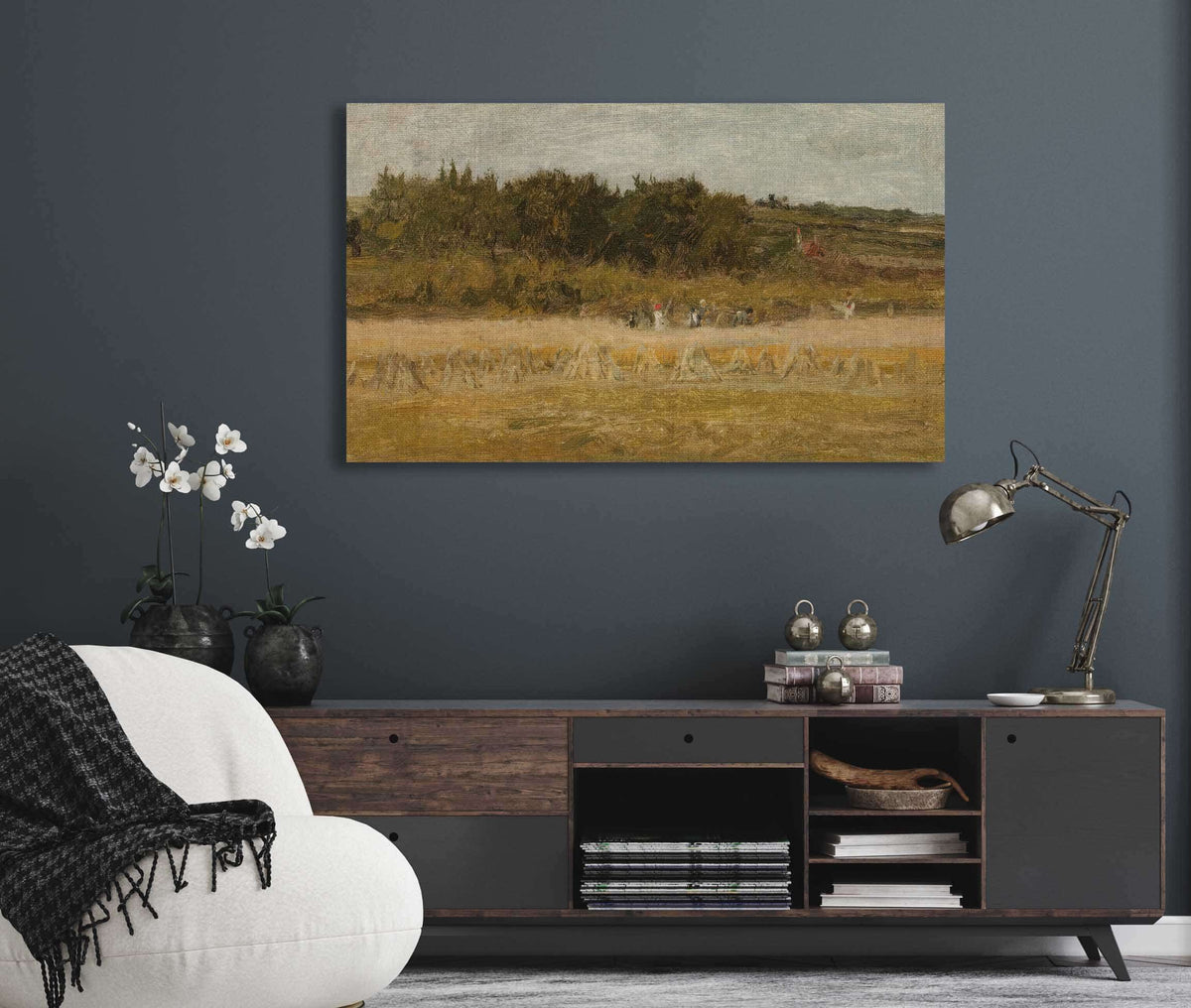 Landscape Sketch by Eastman Johnson