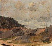 Landscape Study by Adolph Tidemand