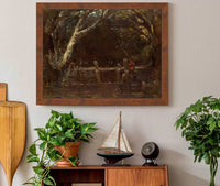 Landscape The Lock by John Constable