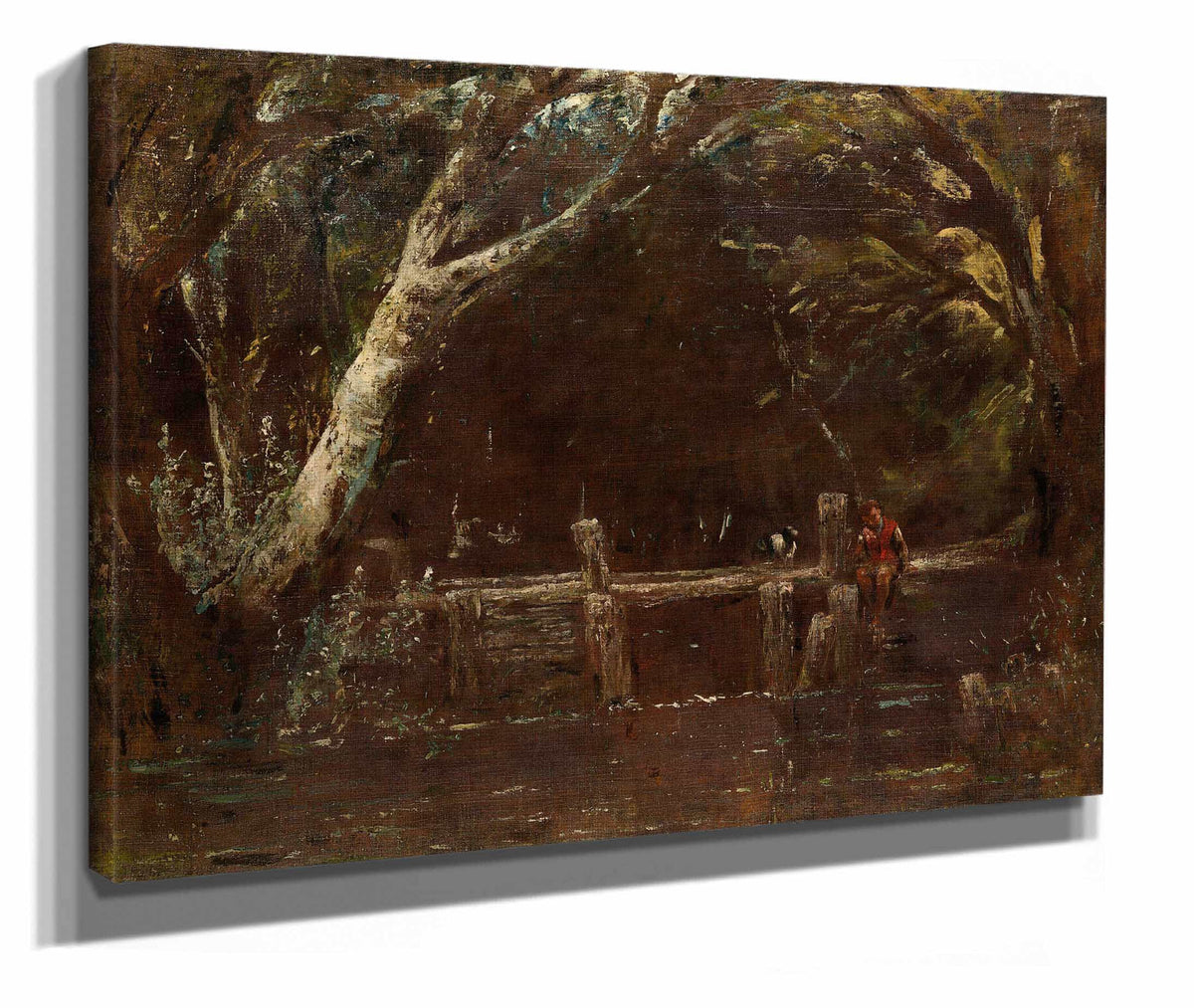 Landscape The Lock by John Constable