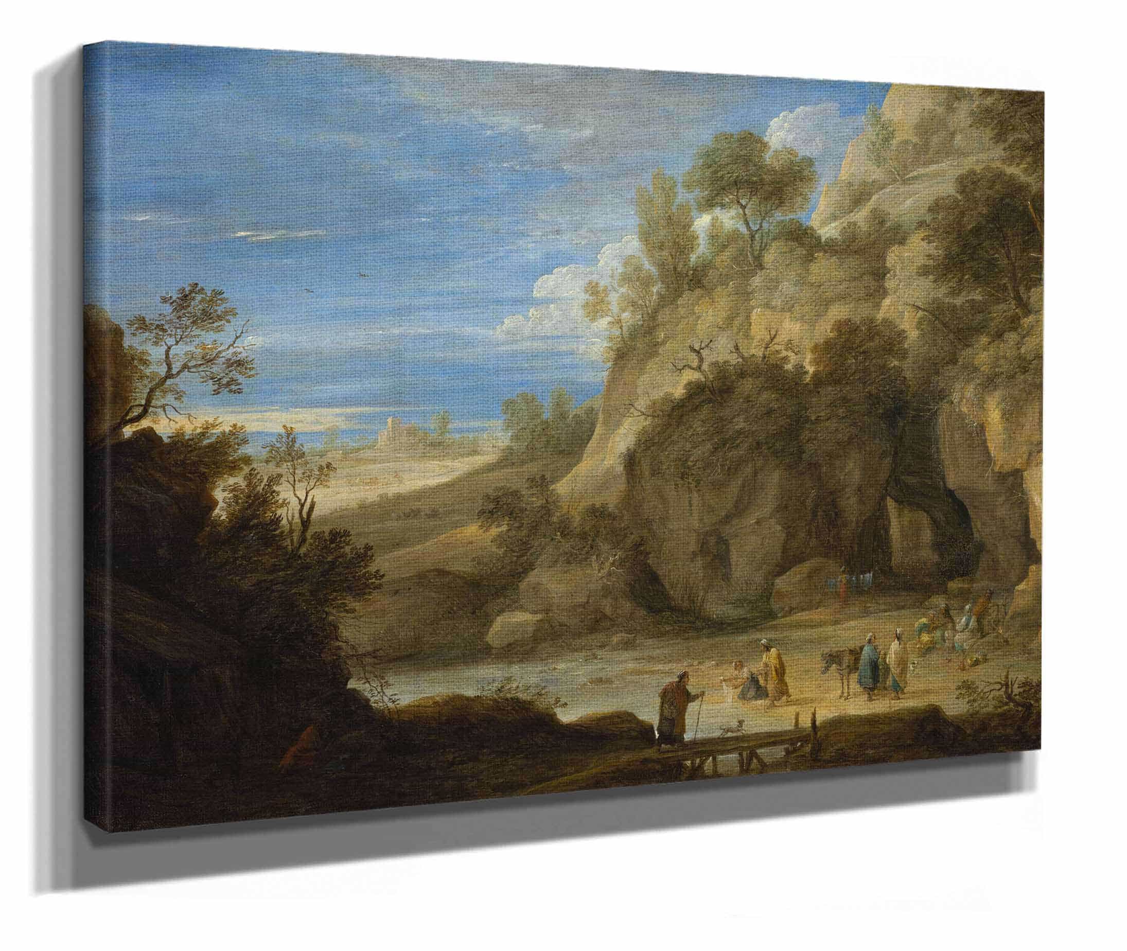 Landscape With A Gipsy Camp by David Teniers The Younger