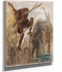 Landscape With A Monkey by Tadeusz Makowski