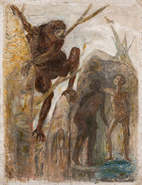 Landscape With A Monkey by Tadeusz Makowski