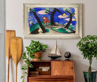 Landscape With A Red Animal by Franz Marc