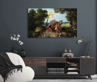 Landscape With Allegories Of The Four Elements by Jan Brueghel The Younger