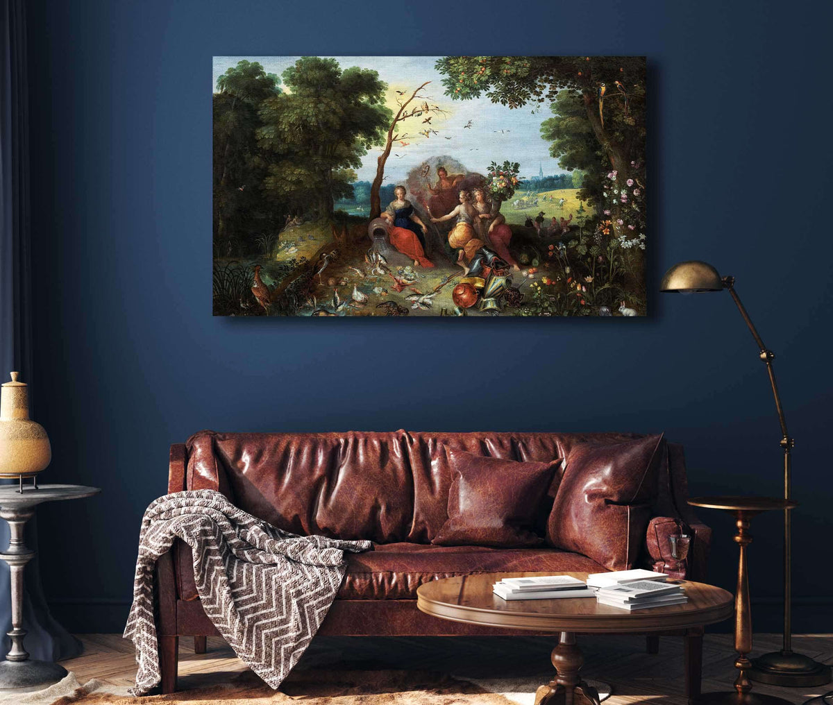 Landscape With Allegories Of The Four Elements by Jan Brueghel The Younger