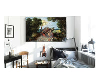 Landscape With Allegories Of The Four Elements by Jan Brueghel The Younger