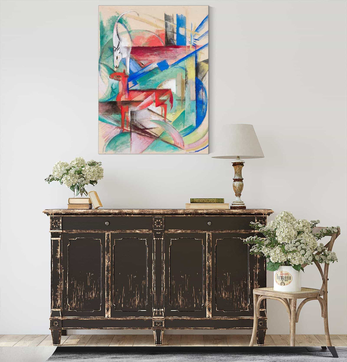 Landscape With Animals by Franz Marc