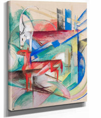 Landscape With Animals by Franz Marc