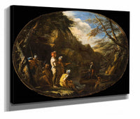 Landscape With Armed Men by Salvator Rosa