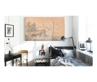 Landscape With Barn by Joseph Mallord William Turner