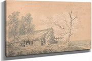 Landscape With Barn by Joseph Mallord William Turner