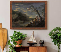 Landscape With Bathers by Salvator Rosa