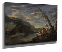 Landscape With Bathers by Salvator Rosa