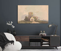 Landscape With Building Structure by Thomas Sully