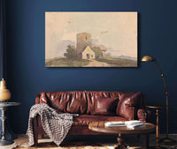 Landscape With Building Structure by Thomas Sully