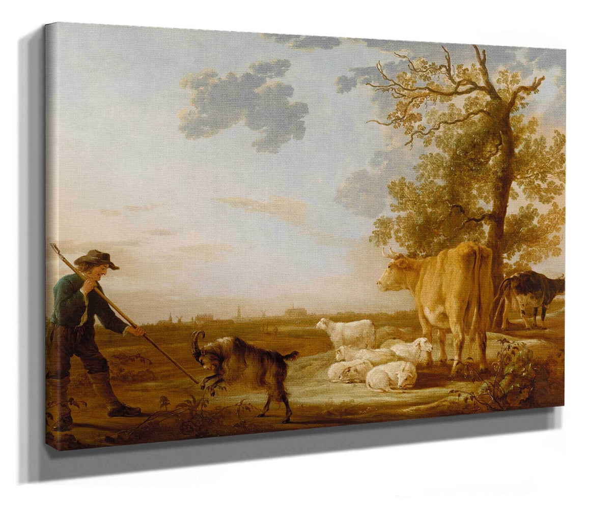 Landscape With Cattle by Aelbert Cuyp