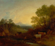 Landscape With Cattle by Thomas Gainsborough