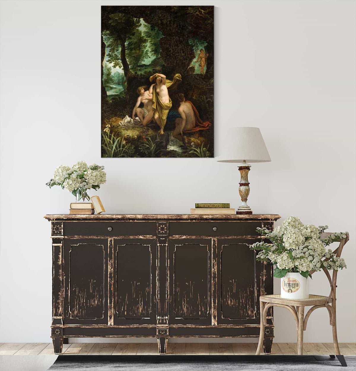 Landscape With Diana And Acteon by Jan Brueghel The Elder