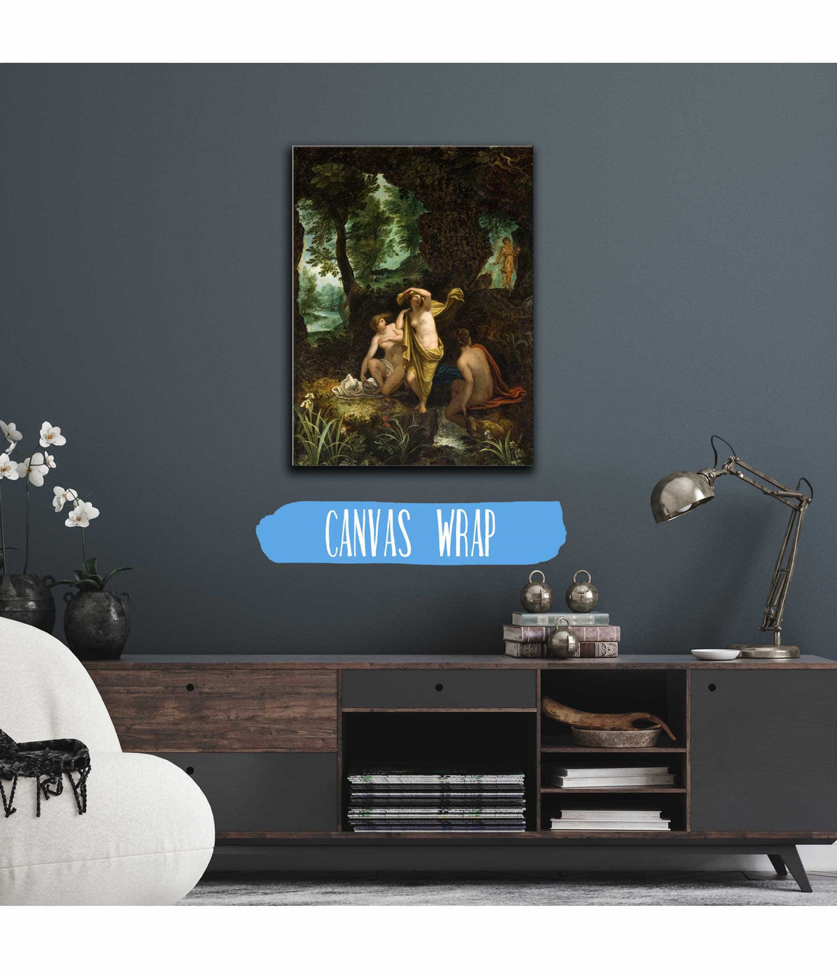 Landscape With Diana And Acteon by Jan Brueghel The Elder