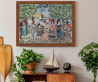 Landscape With Figures by Maurice Prendergast