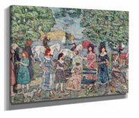 Landscape With Figures by Maurice Prendergast