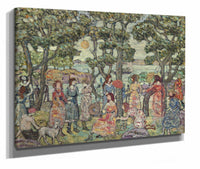 Landscape With Figures by Maurice Prendergast