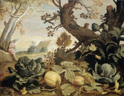 Landscape With Fruits And Vegetables In The Foreground by Abraham Bloemaert