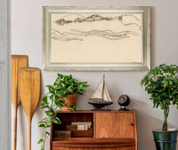 Landscape With Houses by Egon Schiele